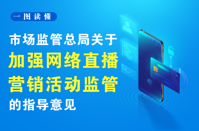 一图读懂：市场监管总局关于加强网络直播营销活动监管的指导意见