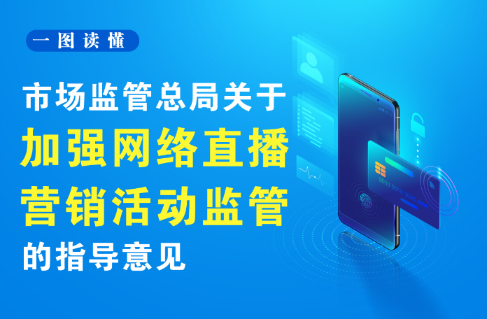 一图读懂：市场监管总局关于加强网络直播营销活动监管的指导意见