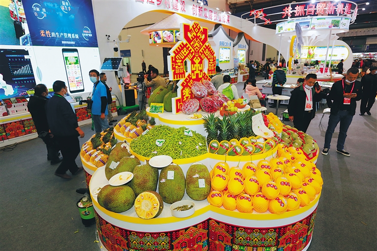 昌江馆：特色农货高人气