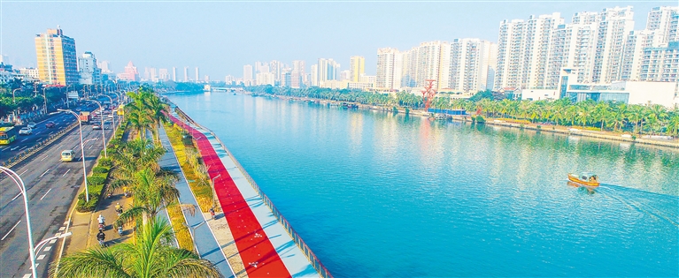 海口湾畅通工程二期全线贯通