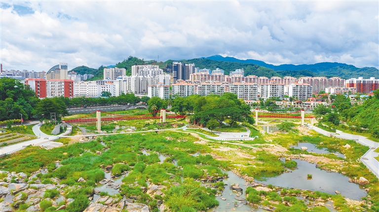 小岛公园 美化山城