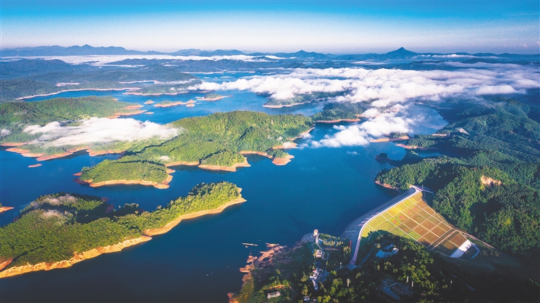 松涛水库：加固大坝迎汛期