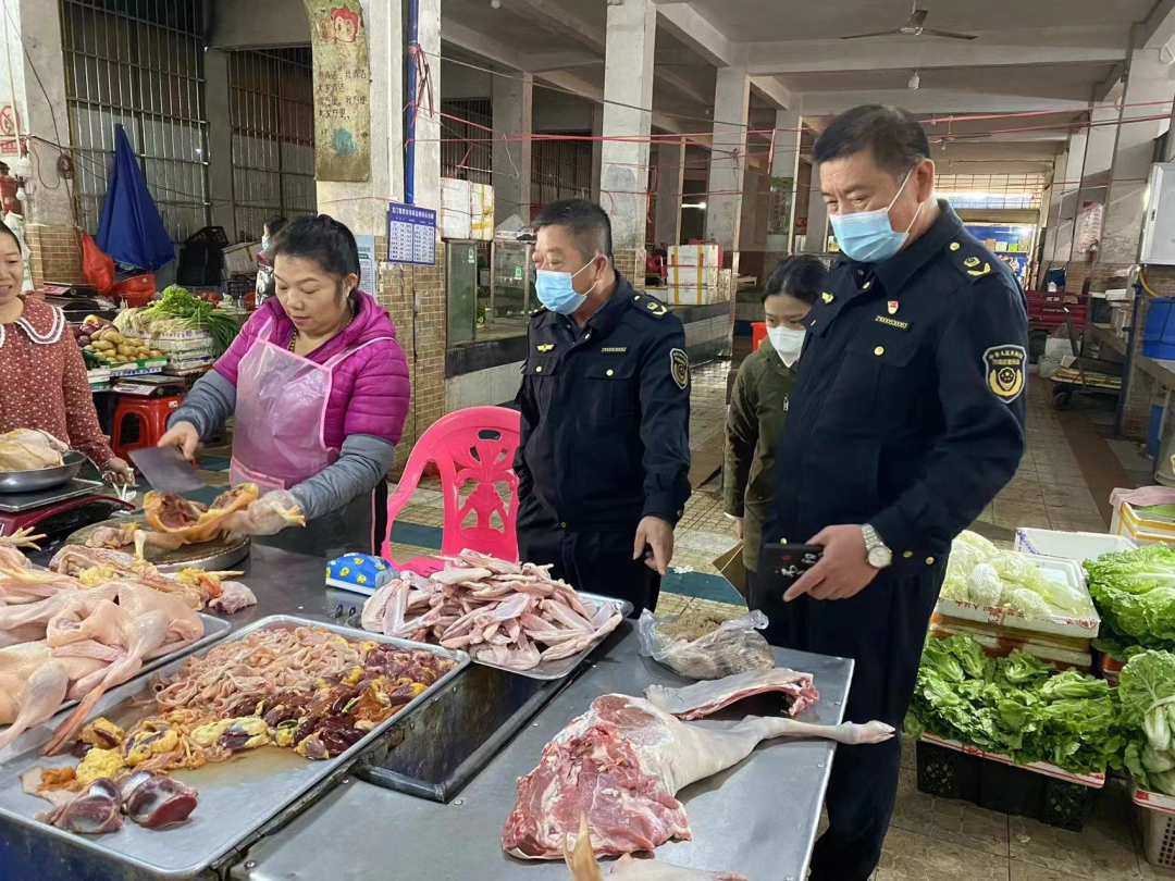 定安县龙门市监所强化节后市场监管 杜绝“节后综合征”