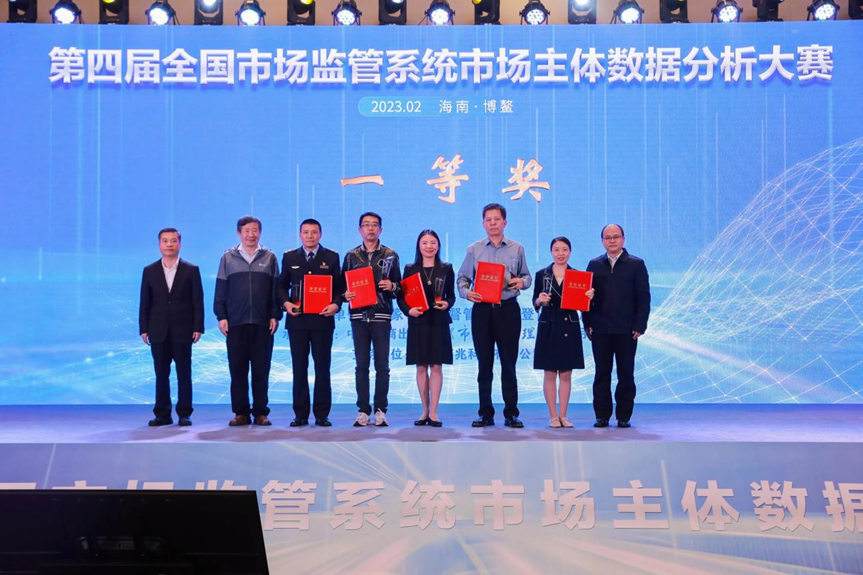 一等奖、优秀组织奖！海南省市场监管局获全国市场监管系统市场主体数据分析大赛殊荣