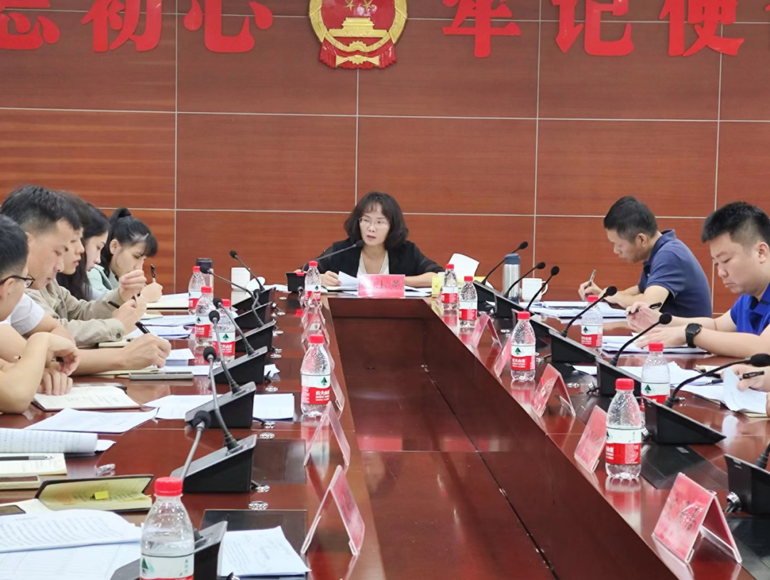 陈小燕主持召开定安县质量强县工作专题会议