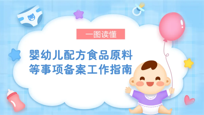 《婴幼儿配方食品原料等事项备案工作指南》发布（附一图读懂）