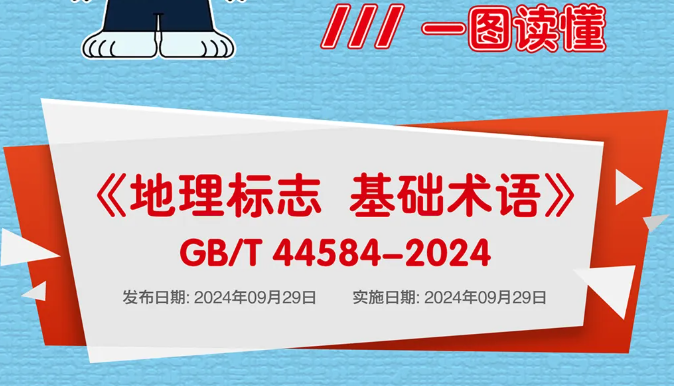 一图读懂 |《地理标志 基础术语》国家标准